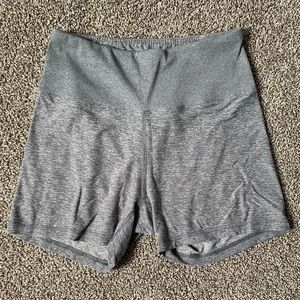Gray bike shorts, Size M